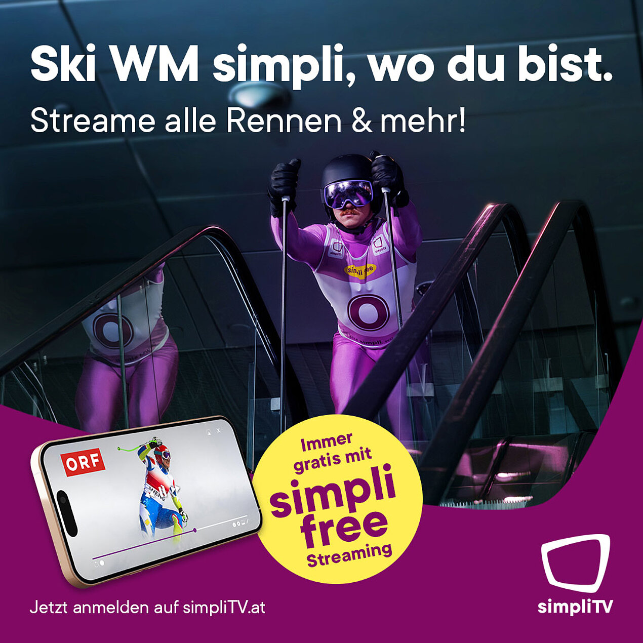 simpliTV Sujet Ski WM