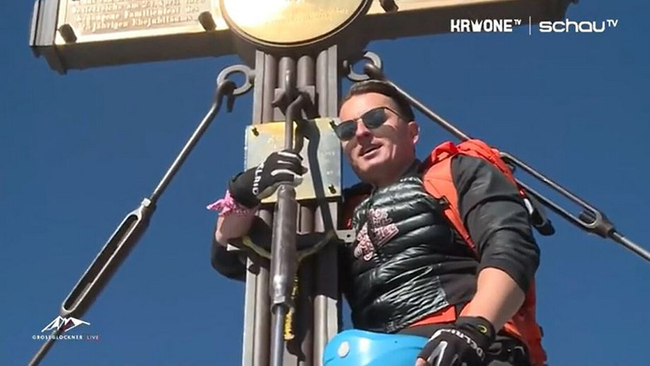 Andreas Gabalier am Großglockner