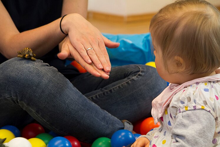 Kindergruppe beim Unterricht