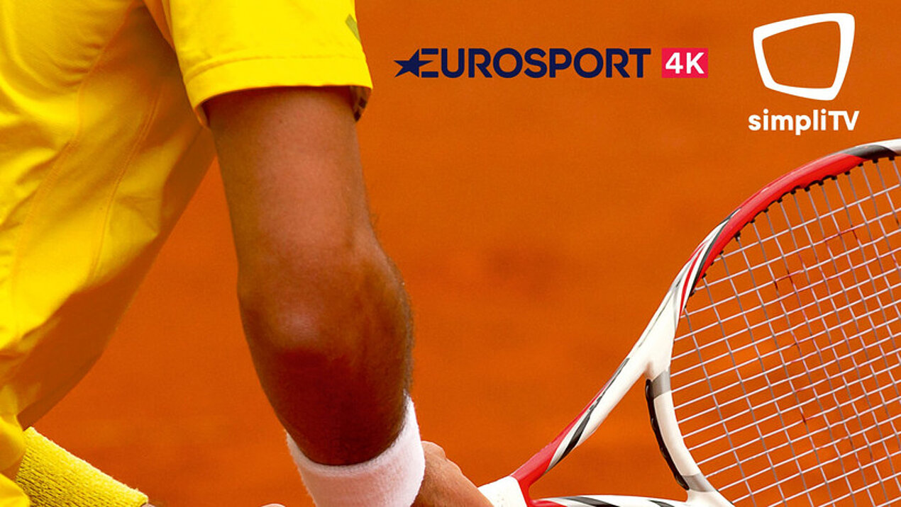 Eurosport 4K und simpliTV zeigen Roland-Garros in UHD-Qualität