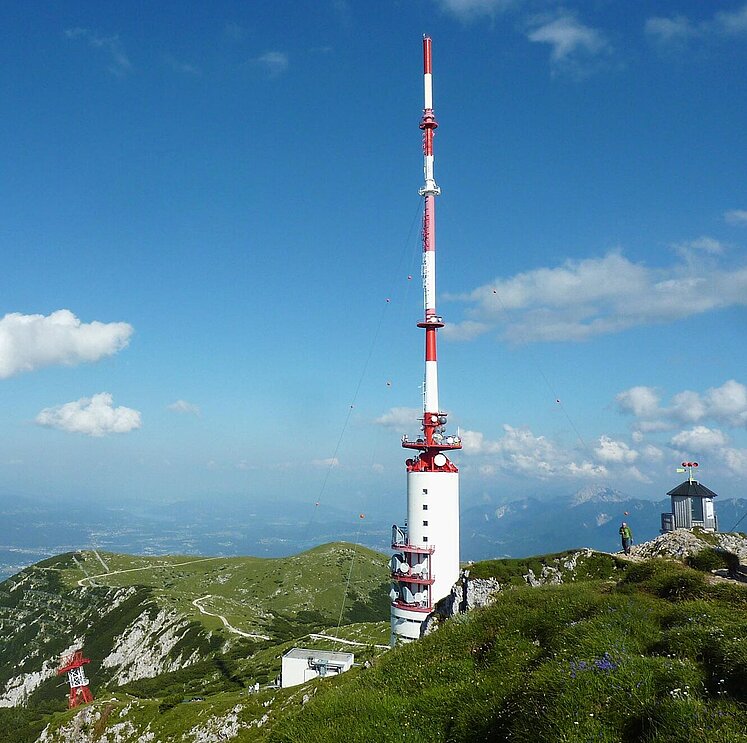 transmission mast Dobratsch