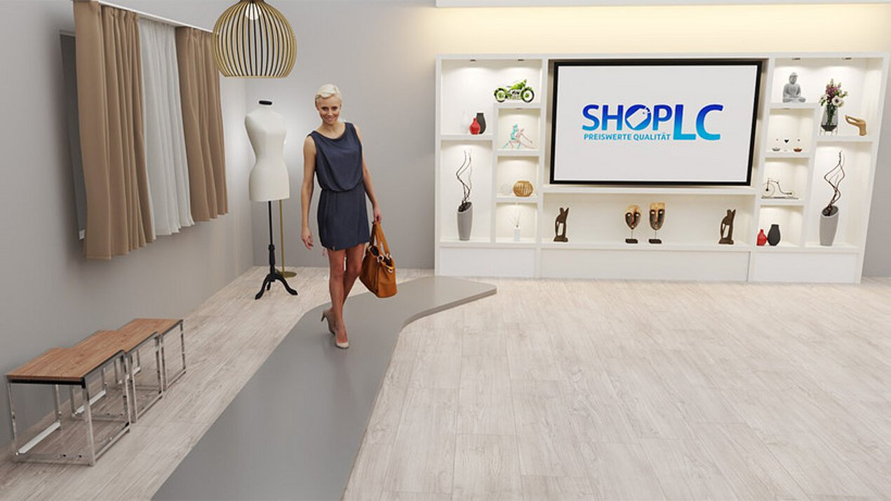U.S.-Home-Shopping-Sender Shop LC im Studio