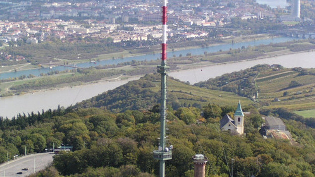 The ORS transmitter at Kahlenberg in Vienna